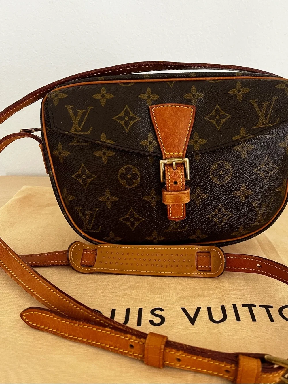 Louis Vuitton Monogram Jeune Fille PM Crossbody Pre 1982 Extremely Rare